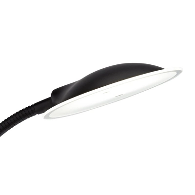 360 Lighting Modern Floor Lamp With Reading Light LED 71.5" Tall Decker Black Metal Acrylic Diffuser For Living Room Reading Office - Image 3