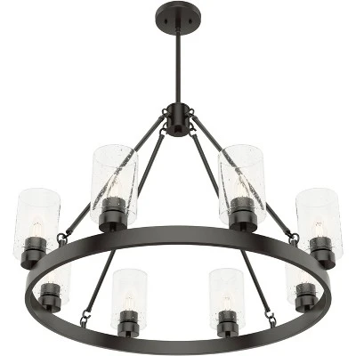 8-Light Hartland Chandelier Noble Bronze - Hunter Fan - Image 2