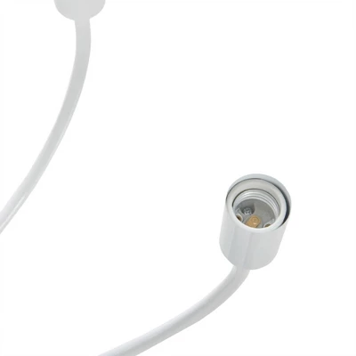 Ellie 6-Light Chandelier White - 510 Design - Image 7