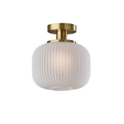 Hazel Flush Mount Pendant Antique Brass - Adesso