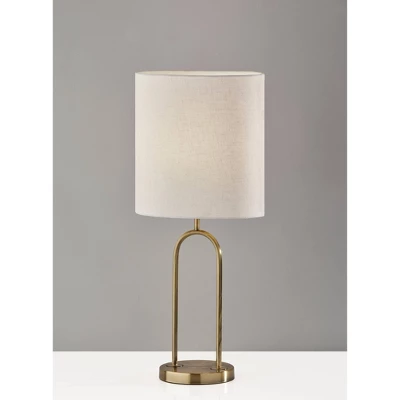 Joey Table Lamp Antique Brass - Adesso