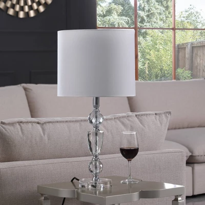 23.5" Cale Cut Crystal Table Lamp - Ore International