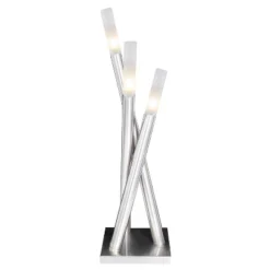 26" Icicle Desk Lamp Brushed Nickel - LumiSource