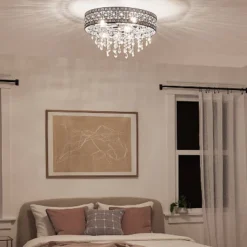 24" 3-Light Giselle Chandelier Polished Gold - River Of Goods