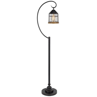 63" Metal Floor Lamp Dark Bronze - Cal Lighting - Image 2