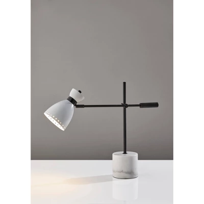 Sadie Desk Lamp White - Adesso