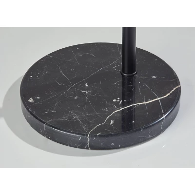 Bradley Arc Lamp With Smart Switch Black (Includes LED Light Bulb) - Adesso - Image 6