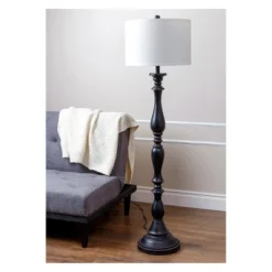 Lena Table Lamp Espresso - Abbyson Living