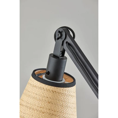 Walden Table Lamp Metal/Wood Black - Adesso - Image 5