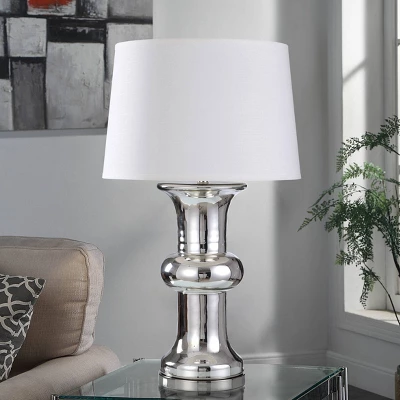 Dann Foley Lifestyle Glass Table Lamp Silver - StyleCraft