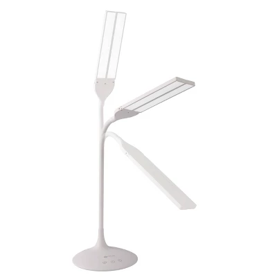 Wellness Series Pivot Table Lamp With Dual Shades (Includes LED Light Bulb) - OttLite - Image 3