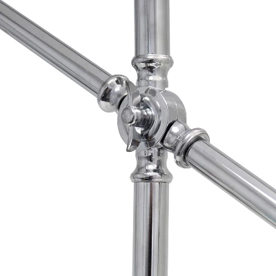 Tilting Arm Table Lamp Silver - Elegant Designs - Image 3