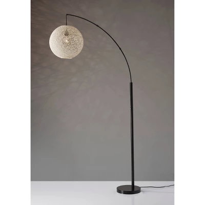 Havana Arc Lamp Natural/Bronze - Adesso - Image 4