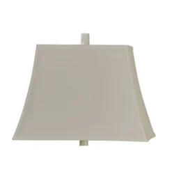 3-way Floor Lamp White - StyleCraft