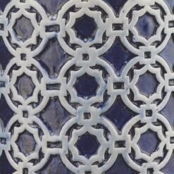 Marina Ceramic Table Lamp Blue/White - Splendor Home