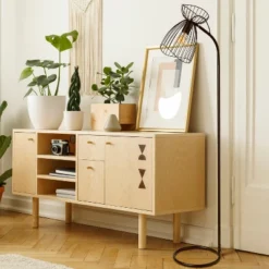 58" Harper 1-Light Floor Lamp - River Of Goods