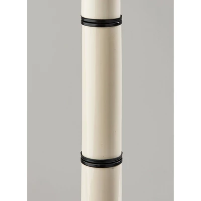 Vanessa Floor Lamp With Textured Ceramic - Adesso - Image 3