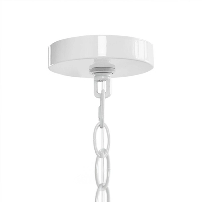 Ellie 6-Light Chandelier White - 510 Design - Image 4