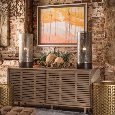 Bryan Keith Berkeley Trees Metal Table Lamp - StyleCraft