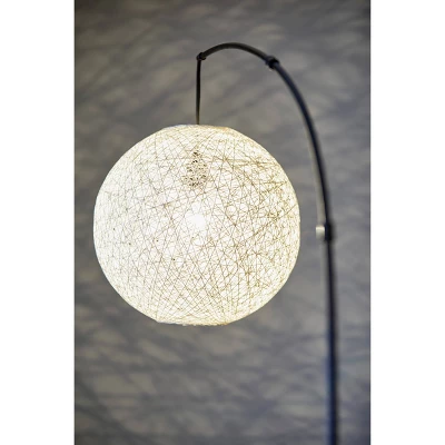 Havana Arc Lamp Natural/Bronze - Adesso - Image 6