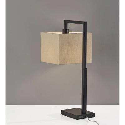 Richard Table Lamp Black - Adesso - Image 3