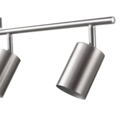 Pratt 4-Light Brushed Nickel Finish Track Lighting - Globe Electric