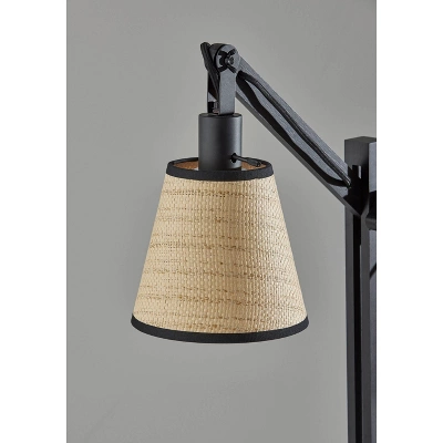Walden Table Lamp Metal/Wood Black - Adesso - Image 3