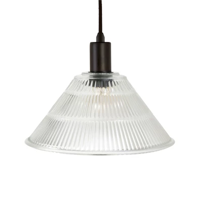 Metal And Glass Pulley Floor Lamp In Black - Henn&Hart - Image 6