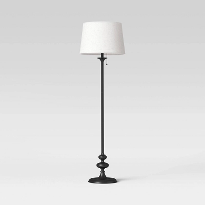 Londonberry Stick Floor Lamp Black - Threshold™ - Image 4