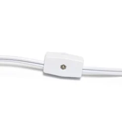 14.17" Traditional Ceramic Texture Thumbprint Tear Drop Table Desk Lamp With Tapered White Shade Pink - Creekwood Home