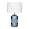 Modern Ceramic Table Lamp Blue - Olivia & May