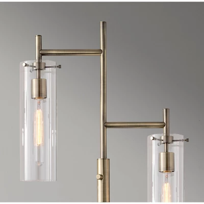 Dalton Floor Lamp (Includes Light Bulb) Brass - Adesso - Image 3