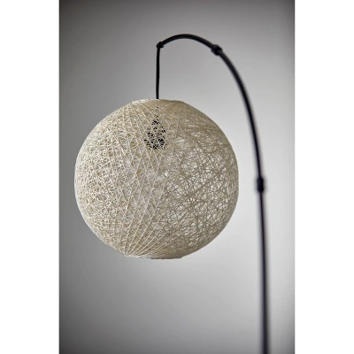 Havana Arc Lamp Natural/Bronze - Adesso - Image 5