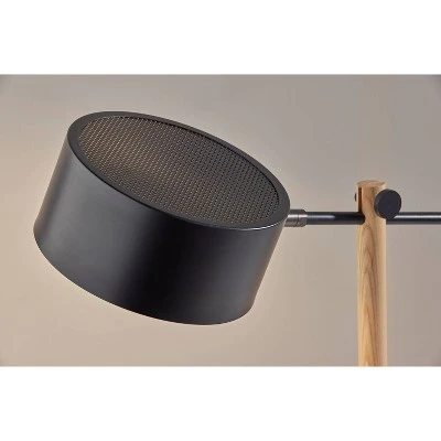 Natural Wood Dylan Desk Lamp Black - Adesso - Image 3