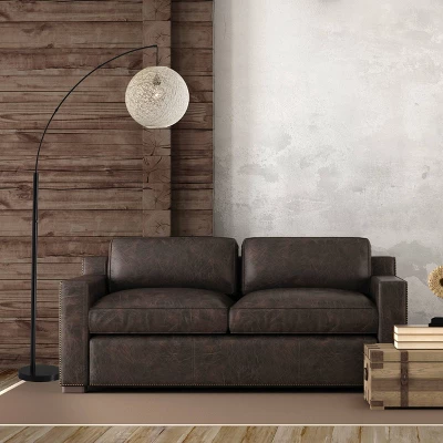 Havana Arc Lamp Natural/Bronze - Adesso - Image 3